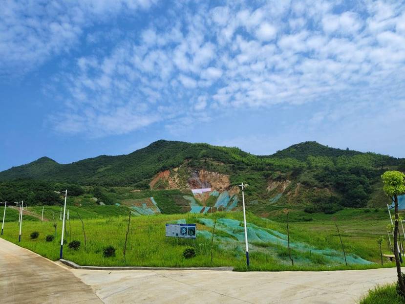 銅山、前山露天采坑復(fù)墾項(xiàng)目完成